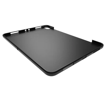 Negru mat Mini-dovada Moale TPU Silicon Transparent Clar Acoperi Caz pentru iPad Pro 11