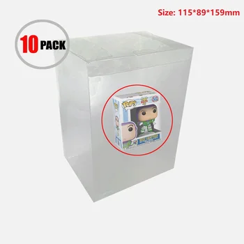 Ruitroliker 10buc Protector Cutie de Plastic de Protecție Caz Clar de Protecție Box Manșon de Funko Pop 4 inch Vinil Cifre