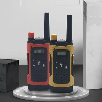 Mini-80-100M Copii Walkie Talkie Jucărie Copil Electronice de Radio Vocea Interfon Jucărie în aer liber, Display LCD Walkie Talkie Jucărie