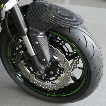 Motocicleta Fibra De Carbon Aripa Fata Pentru Kawasaki Z800 Z1000 2016 2017 Stropi De Noroi, Praf Guard Apărătoare De Noroi Acoperi Hugger