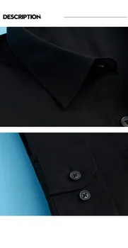 BOLUBAO Brand Barbati Casual, Camasi Moda Tricou de Culoare Solidă Maneca Lunga Slim Fit Afaceri Shirt Mens Îmbrăcăminte de sex Masculin Tuxedo Shirt