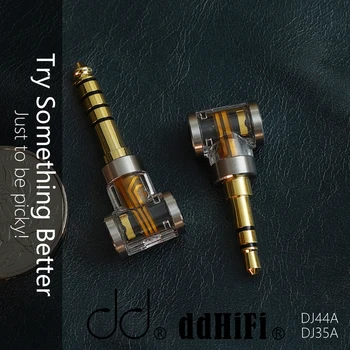 DD ddHiFi DJ35A DJ44A 2,5 mm de sex Feminin la 3,5 mm / 4.4 mm de sex Masculin Echilibrat adaptor pentru Casti Cablu Pentru Astell&Kern, FiiO, etc.
