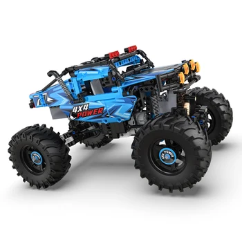 CaDA 699Pcs 2.4 G Telecomanda Monster Truck DIY Vehicul Off-Road Model de Jucărie Pentru copii Copii Jucarii Educative Cadou de Ziua de nastere