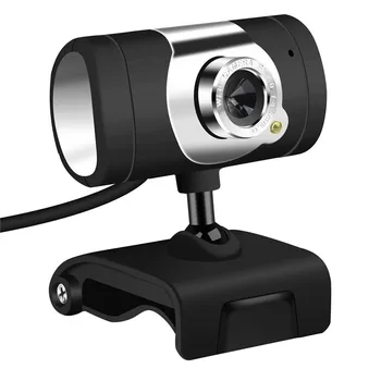 HD 12 Megapixeli USB2.0 Webcam Camera cu MICROFON Clip-on pentru Calculator PC, Laptop Profesional 0J Picătură de Transport maritim
