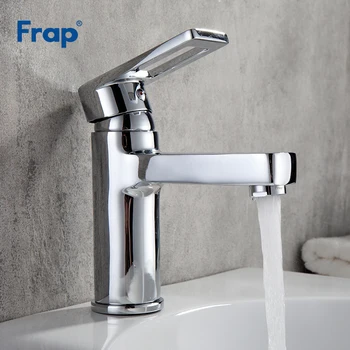 Frap alamă răspândită în bazinul de baie robinet cascada baie chiuveta mixer robinet de lavoar robinet cu apă caldă și rece robinete grifo F1072