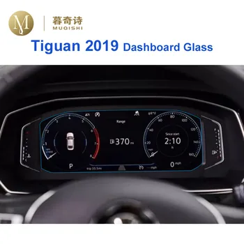 Pentru Volkswagen Tiguan 2019 Panoul de Instrumente Temperat Pahar Ecran Protector tabloul de Bord Ecran Anti Scratch film de bord sticlă