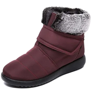 Pantofi De Iarna Pentru Femei Stil Retro Glezna Cizme Femei Pantofi Pentru Femeie Cizme De Iarna Cârlig & Bucla Doamnelor Pantofi De Botines Mujer 2020