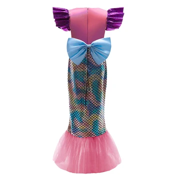 2020 Nou Rochie Sirena Cu Fluture Printesa Rochie Pentru Copii Rochie Pentru Copii Rochie De Rochie