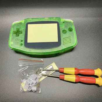 Stribley DIY set Complet de locuințe shell caz acoperire w/ conductoare tampon de cauciuc butoane pentru Game Boy Advance GBA consola