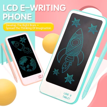 Lcd Scris Comprimat 6 inch Electronice Notepad Grafica Pictura Tableta Scris Pad Mini Lumina de Desen Digitale Scrisul Telefon