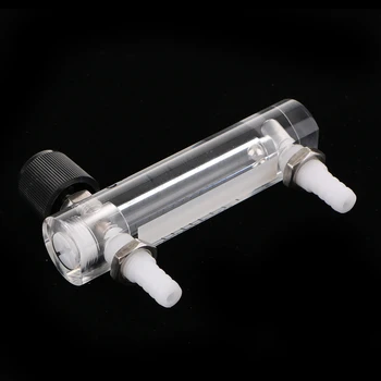 1-10L/min Oxigen Acrilice Flow Meter Debitmetru Cu Supapa Pentru Aer, Pentru a Măsura Gaz monofazat Non-Curgere Pulsatorie