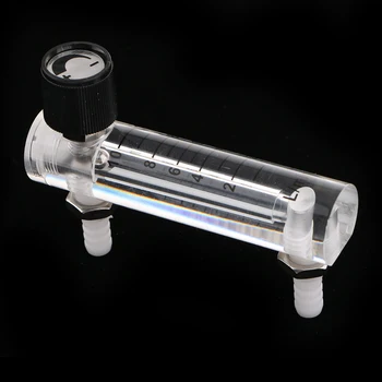 1-10L/min Oxigen Acrilice Flow Meter Debitmetru Cu Supapa Pentru Aer, Pentru a Măsura Gaz monofazat Non-Curgere Pulsatorie