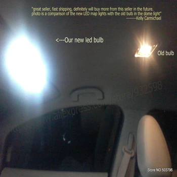 LED Lumini Auto de Interior Pentru noul Kia Mohave camera dome harta lectură piciorul ușa lampa de eroare gratuit 16pc