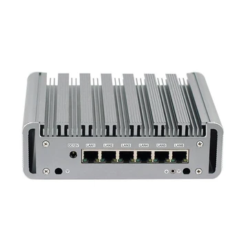 Mini PC-ul cu I7 7500U I3 I5 Firewall VPN Router Pfsense de Securitate a Rețelei Industriale 3865U 6 LAN Gigabit DDR4 Computer Desktop