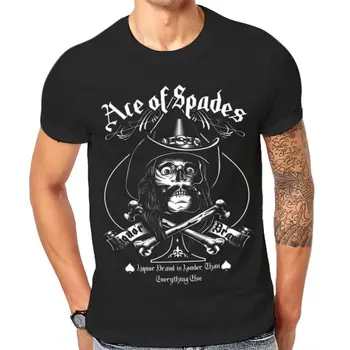 Asul De Pică Grafic De Imprimare Tricou Vechi De Epocă Grea Trupa De Rock Teuri 1-O-194 Mens T-Shirt Vara O Gât Bumbac