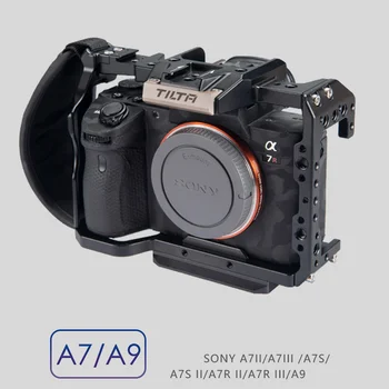 Tilta A7 Camera Cage Negru Pentru Sony A7 A9 A7III A7R3 A7M3 A7R2 A7 iii Rig Mâner de Top Focus ocupa DSLR A7 accesoriu placa de bază
