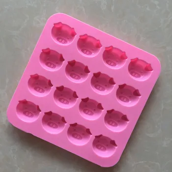 Tort 3D Silicon Decorare Mucegai de Porc, produse de Patiserie de Copt Tava de Instrumente pentru Fondant Bomboane Săpun Gheață Ciocolată Mucegai Formă de a Face Bakeware