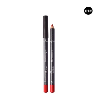 Pudaier 12Colors Crescut Pigment de Extracție din Lemn Natural Creion de Buze rezistent la apa Machiaj de Lungă Durată creion de Buze Creion