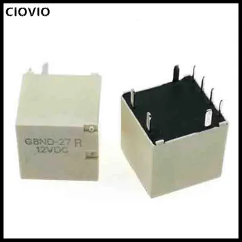 CIOVIO 5pcs/Lot G8ND-2S-12VDC G8ND-2U-12VDC G8ND-27R-12VDC G8ND-27UR-12VDC releu 8-pin 12V releu