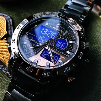 În 2020, Noul Ceas de Lux pentru Bărbați Ceasuri Sport rezistent la apa LED Digital Quartz Display de Afaceri de Ceasuri de mână de sex Masculin Relogio Masculino