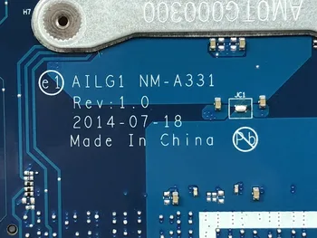 De înaltă calitate 5B20H14187 pentru Lenovo Z70-80 Laptop Placa de baza AILG1 NM-A331 SR23W I7-5500U DDR3L 4GB Testat pe Deplin