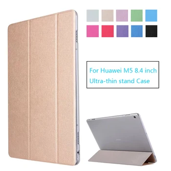 PU Piele acoperi Caz Pentru Huawei MediaPad M5 8.4 inch Tablet PC Caz de Protecție Pentru Huawei M5 8.4 lte caz SHT-AL09 SHT-W09