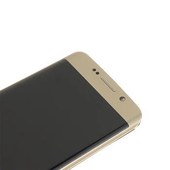 Ecran LCD Pentru Samsung Galaxy S6 Edge G925F LCD Touch Screen Digitizer Sticla Panou de Asamblare Cu Cadru de Transport Gratuit