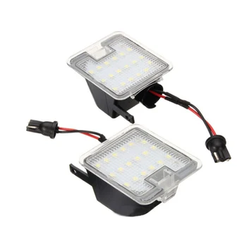 1 Pereche de LED-uri SMD Oglindă Laterală Baltă Lumini Oglindă Retrovizoare Lămpi Pentru Ford Mondeo, C-Max, Focus, Kuga Evacuare Accesorii Auto