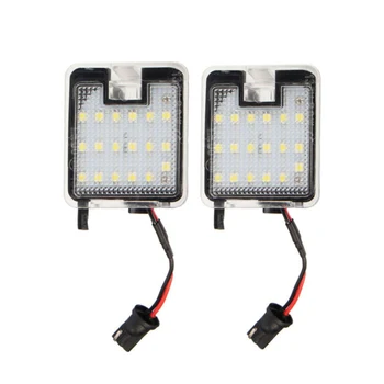 1 Pereche de LED-uri SMD Oglindă Laterală Baltă Lumini Oglindă Retrovizoare Lămpi Pentru Ford Mondeo, C-Max, Focus, Kuga Evacuare Accesorii Auto