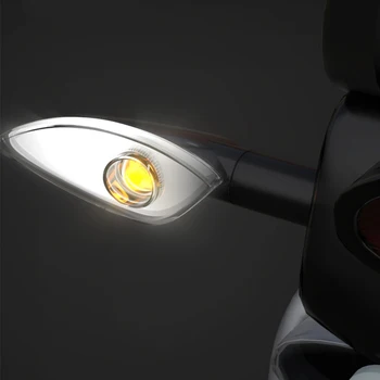 Angel eyes 12V Condus Motocicleta de Semnalizare Indicator luminos de Semnalizare Pentru APRILIA sr150 sr50 rsv4 tuono 1000 v4 shiver 750 rs50 125