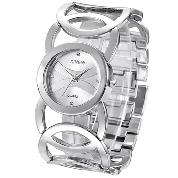 Brand De Lux Lady Ceasuri De Aur Pentru Femei Complet Din Oțel Inoxidabil Ceasuri De Mana Magic Femei Brățară Ceas Doamnelor Ceas De Mână Fată Feminin