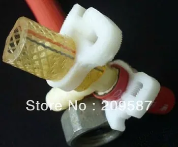 20buc Nailon Platic Alb Furtunului de Combustibil prin Cablu Tub de Sârmă Cleme Clip Pentru 14.7-16.8 mm OD