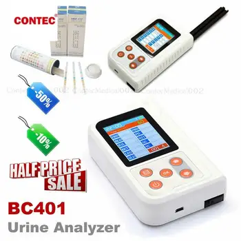 CONTEC BC401 Handheld Digital, Analizor Urina cu 100BUC Benzi de Test de Urină Tester,statele UNITE ale americii
