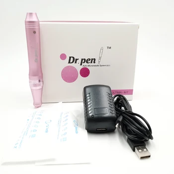 Dr. Pen M7-C Derma Pen Microneedling Baioneta Micro Port Ac Cartuș Dispozitiv Electric Timbru de Îngrijire a Pielii, caderea Parului Dermopen cu Fir