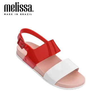 2020 Nou Melissa Femei Jeleu Sandale Braziliene De Sex Feminin Jeleu Pantofi De Vară Pentru Femei Casual Pantofi Jeleu Romam Femei Sandale Melissa