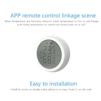 EWelink APP Control de la Distanță Temperatura Umiditate Zigbee Senzor de Viata Lunga a Bateriei Monitor Detector Compatibil Cu Gateway Sonoff