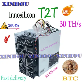 Folosit Asic Bitcoin Miner Innosilicon T2T 30T sha256 BTC BCH Miniere mai Bine Decât S9 S9K T15 T17 Z9 Ebit E10 E10.3 E10.2 M3 M3X M21S