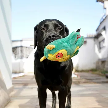 Un Câine de jucărie Jucării pentru Câini de talie Mare Rezistent la Muscatura de Pluș Interactiv Scartaie Câine Jucărie pentru Câini de talie Mică Agresiv Rozatoare Consumabile pentru animale de Companie