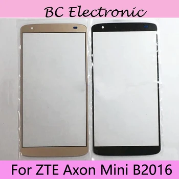 Pentru ZTE Axon Mini B2016 Exterior Lentilă de Sticlă Pentru ZTE Axon Mini B 2016 Touchscreen Touch screen Ecran Exterior Capac de Sticlă fără flex