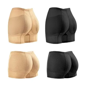 Hip Enhancer Ridica Fundul de Ridicare Formator Umplutură Pantalon Împinge în Sus Fundul Boyshorts Sexy Femei Shapewear de Hip-lift Chilotei fără Sudură la Cald