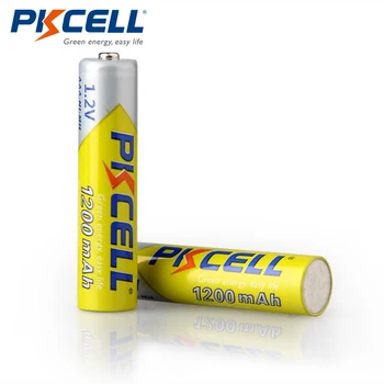 8pcs PKCELL AAA 1200mAh Baterie 1.2 V NIMH AAA Baterii Reîncărcabile aaa Baterii +2 buc baterie cutie suport pentru AAA baterie AA