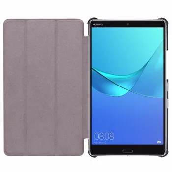 3 in 1 din Piele PU Caz Smart Capacul suportului Pentru Huawei Mediapad M5 8.4 SHT-AL09 SHT-W09 M5 M 5 8.4 inch Tablet Pen-ul Gratuit și Film