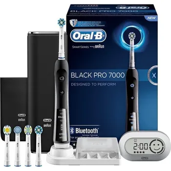 Periuta electrica Oral-B Pro 7000 SmartSeries Negru Electronice de Putere Reîncărcabilă cu Conectivitate Bluetooth