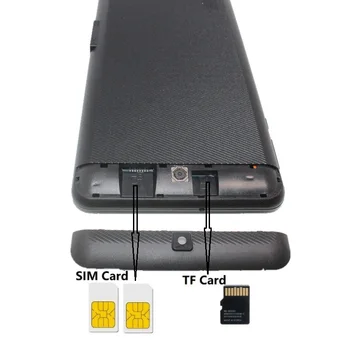Black Friday vânzare de Amprente Telefon Tableta de 7 INCH MTK8735 Android 8.1 GSM 1GB / 8GB Dual SIM, Ecran IPS Quad Core 4000mAh