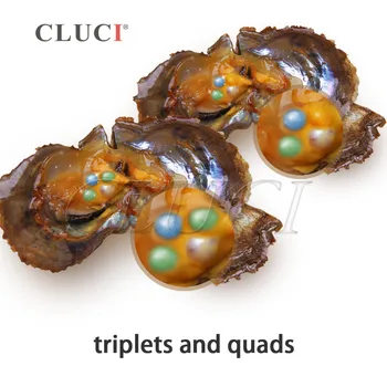 CLUCI 90pcs 6-8mm se Amestecă 20 de Culori Naturale Rotunde Perle Akoya Șirag de mărgele în Oyster Bijuterii Ambalat în Vid Stridii cu Perle WP153SB