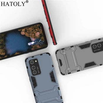 HATOLY Pentru Armura Caz Huawei P40 Pro Lite Caz rezistent la Socuri Robot Cauciuc Siliconic Greu Înapoi Capacul Telefonul Pentru Huawei P40 Pro Acoperă