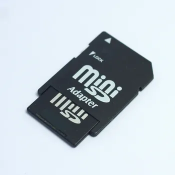 10BUC/LOT 64MB, 128MB 256MB 512MB 1GB 2GB MiniSD Card MINISD Card de Memorie cu adaptor Mini SD card carte de Telefon