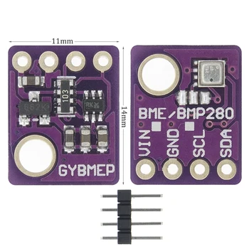 BME280 Senzor Digital de Temperatură și Umiditate Senzor de Presiune Barometrică Modul I2C SPI 1.8-5V GY-BME280 BME280-5V