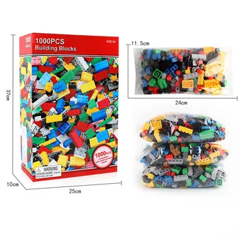 Calitate Original 1000Pcs Blocuri Compatibil cu Clasic DIY Cărămizi Ușa și Fereastra Blocuri Jucarii pentru Copii brinquedos
