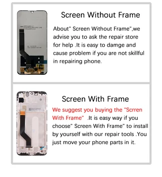 5.84 Inch Înlocuire Ecran Pentru Xiaomi Juca 2280*1080 PX Ecran LCD și Touch Ecran Digitizor Cadru Set de Montaj Pentru MI Joace